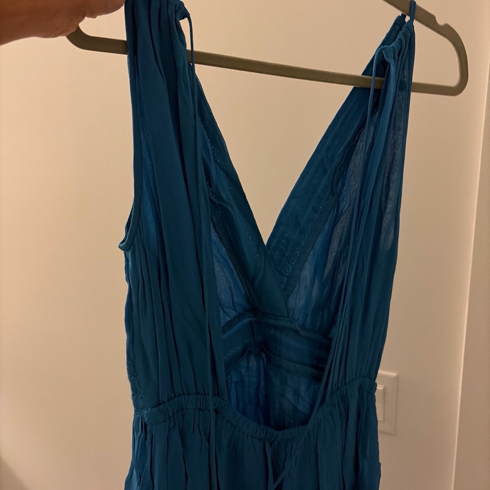 Label Ritukumar Vibrant Blue Maxi Dress - Picture 4 of 5